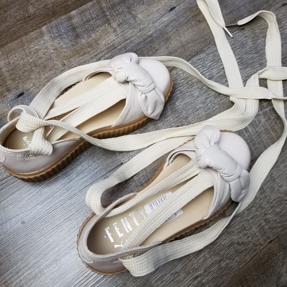 Fenty x Puma Lace Up Platform Sandals